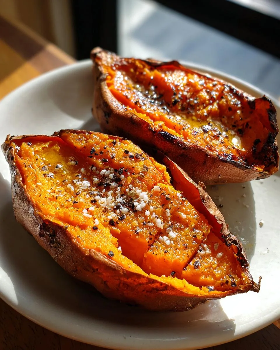 Irresistible Baked Sweet Potatoes in Just 4 Ingredients 7 Baked Sweet Potatoes - detail 2