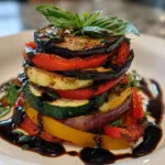 Balsamic Roasted Vegetable Tower: 1 Showstopping Dish for All Occasions 10 Balsamic Roasted Vegetable Tower
