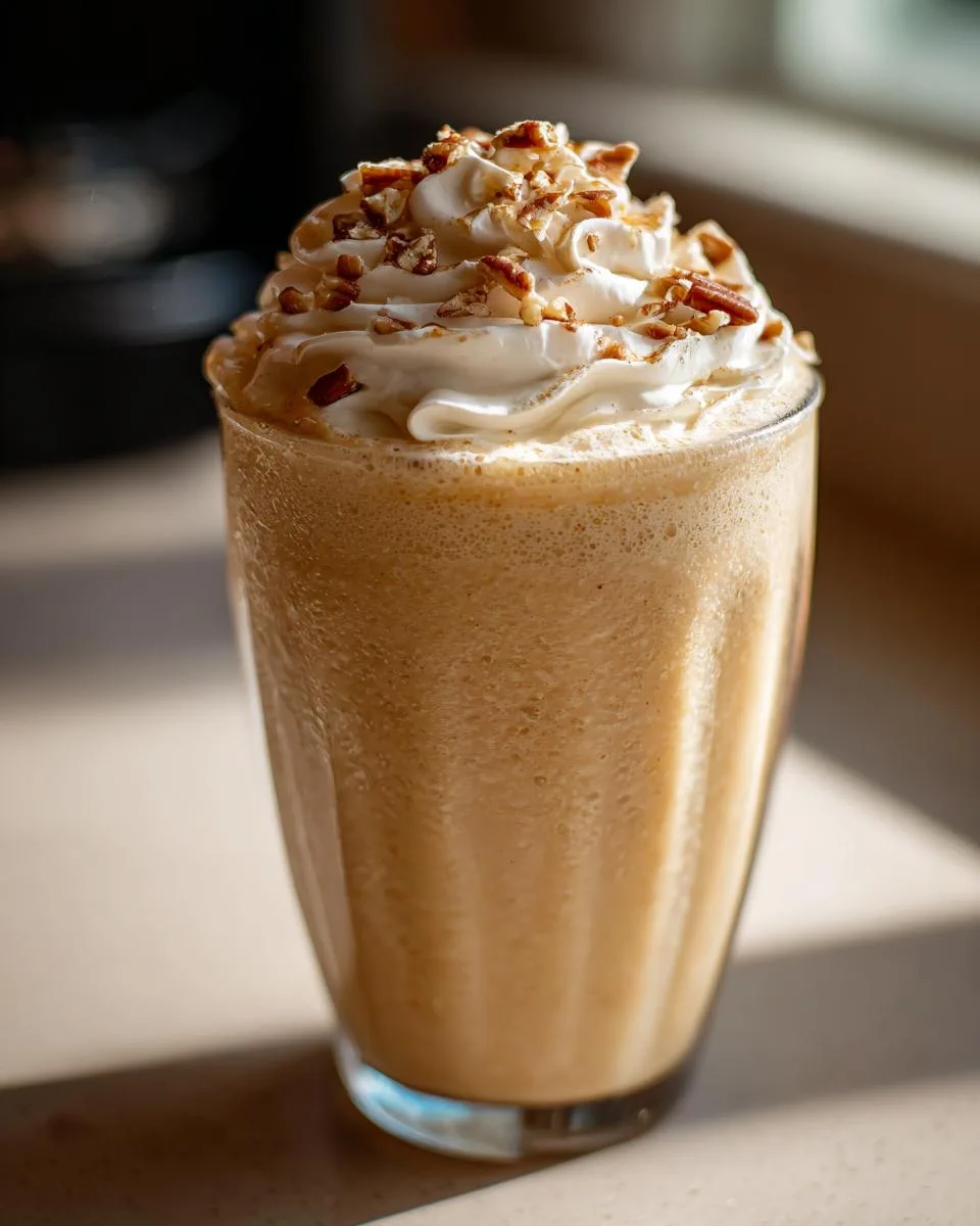 Creamy 5-Minute Butter Pecan Milkshake Recipe - Divine! 3 Butter Pecan Milkshake - detail 1