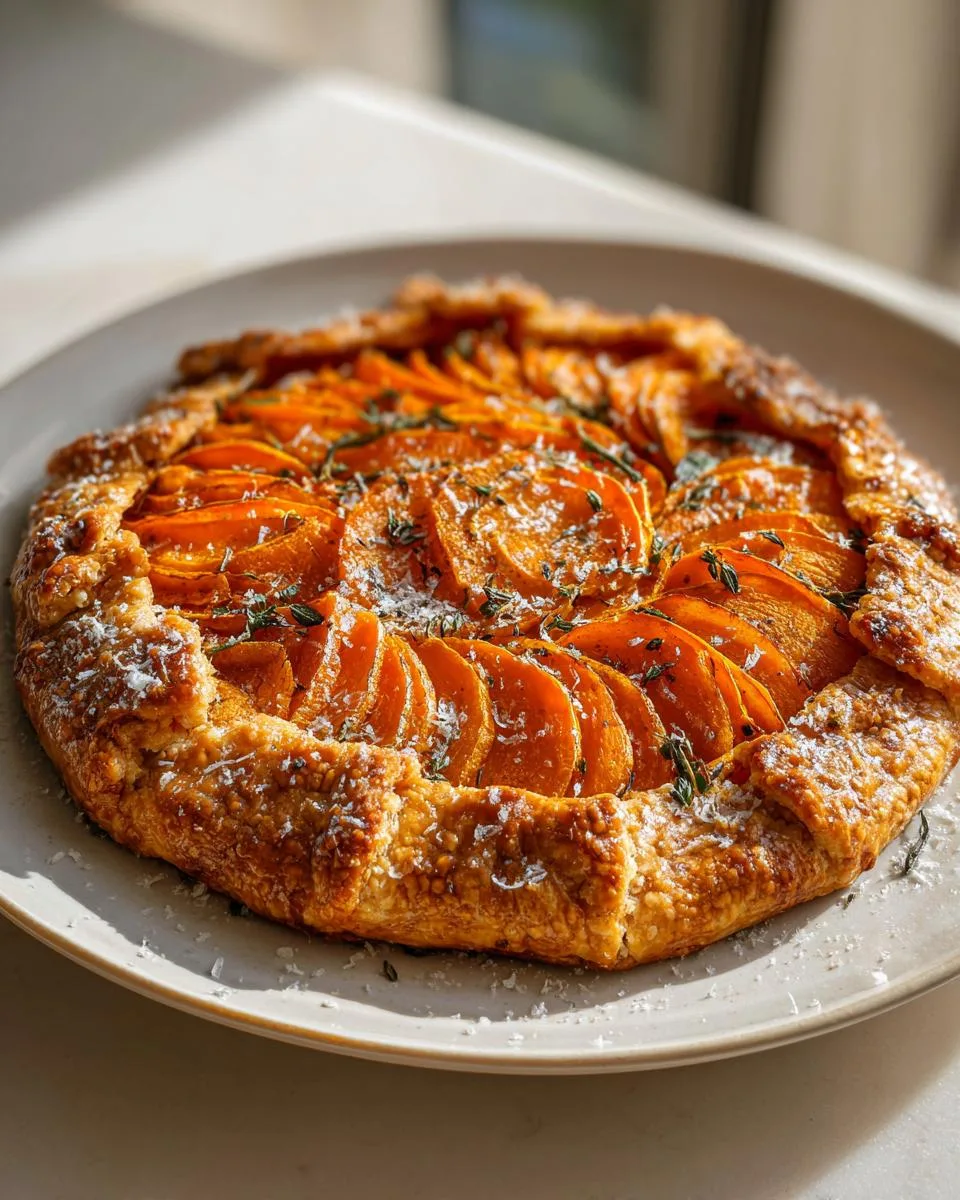 Butternut Squash and Sage Galette - detail 2