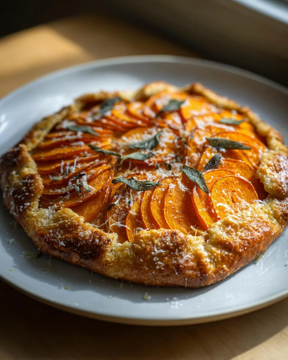 Butternut Squash and Sage Galette - detail 3