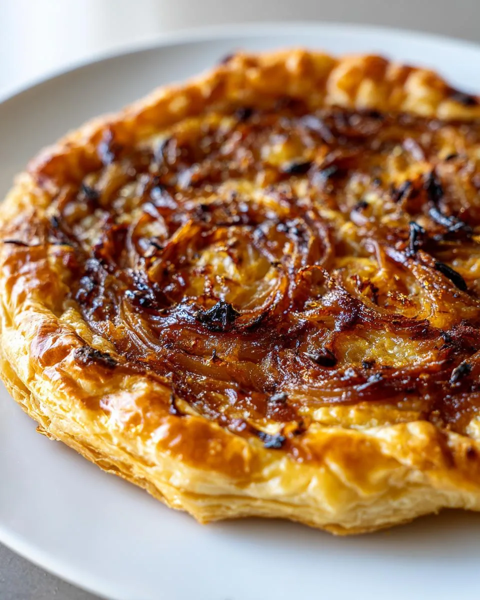 Caramelized Onion Tart - detail 1