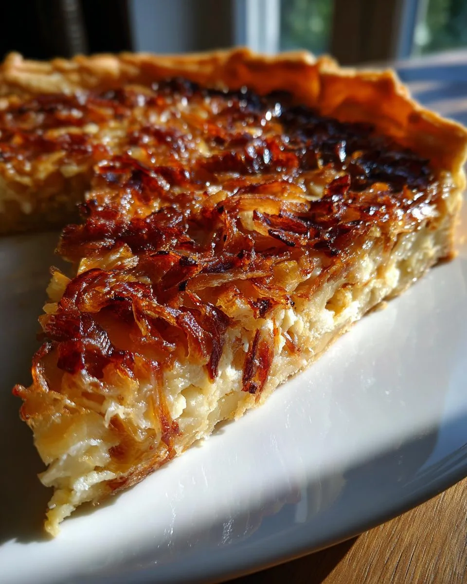 Irresistible Caramelized Onion Tart Recipe in 30 Minutes 7 Caramelized Onion Tart - detail 2