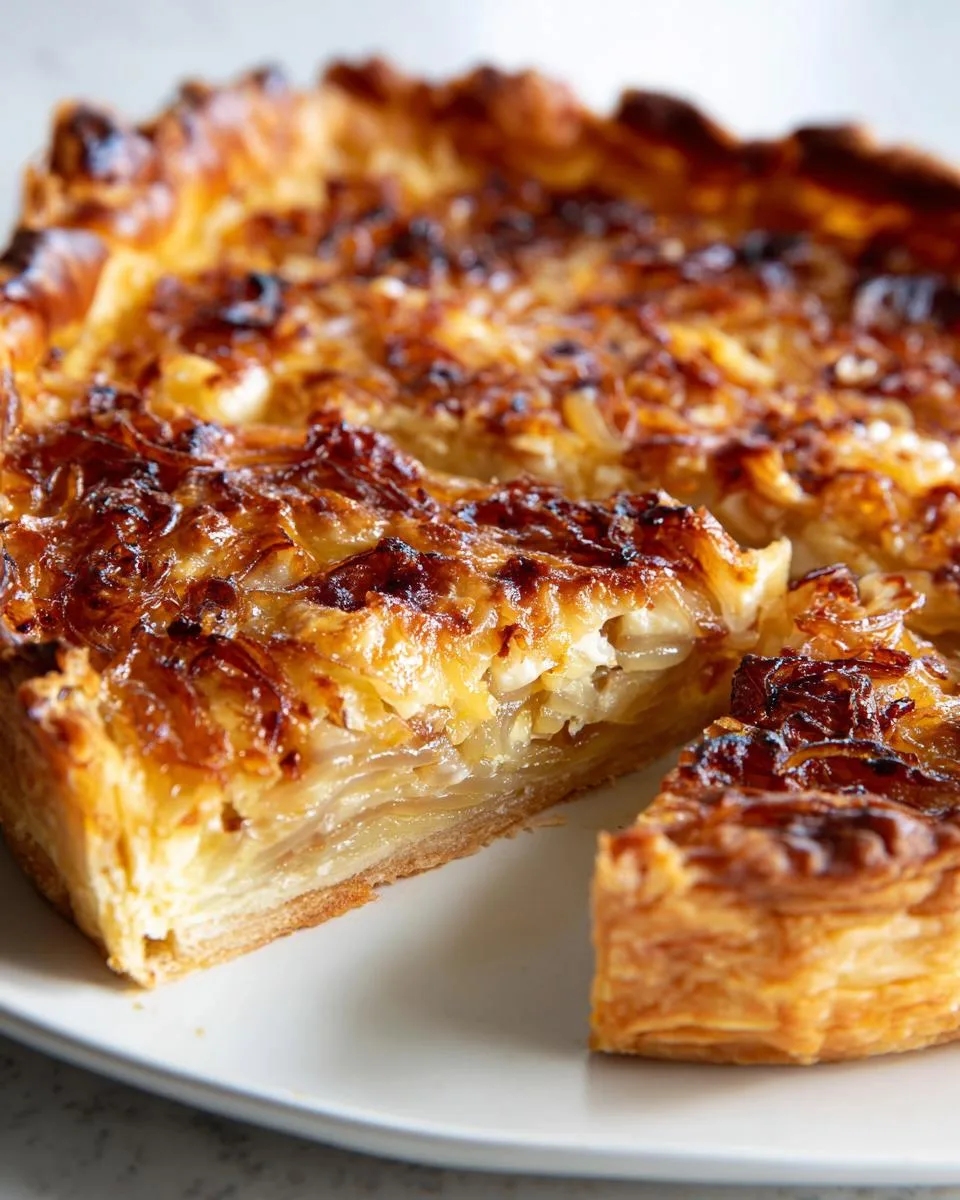 Caramelized Onion Tart - detail 2