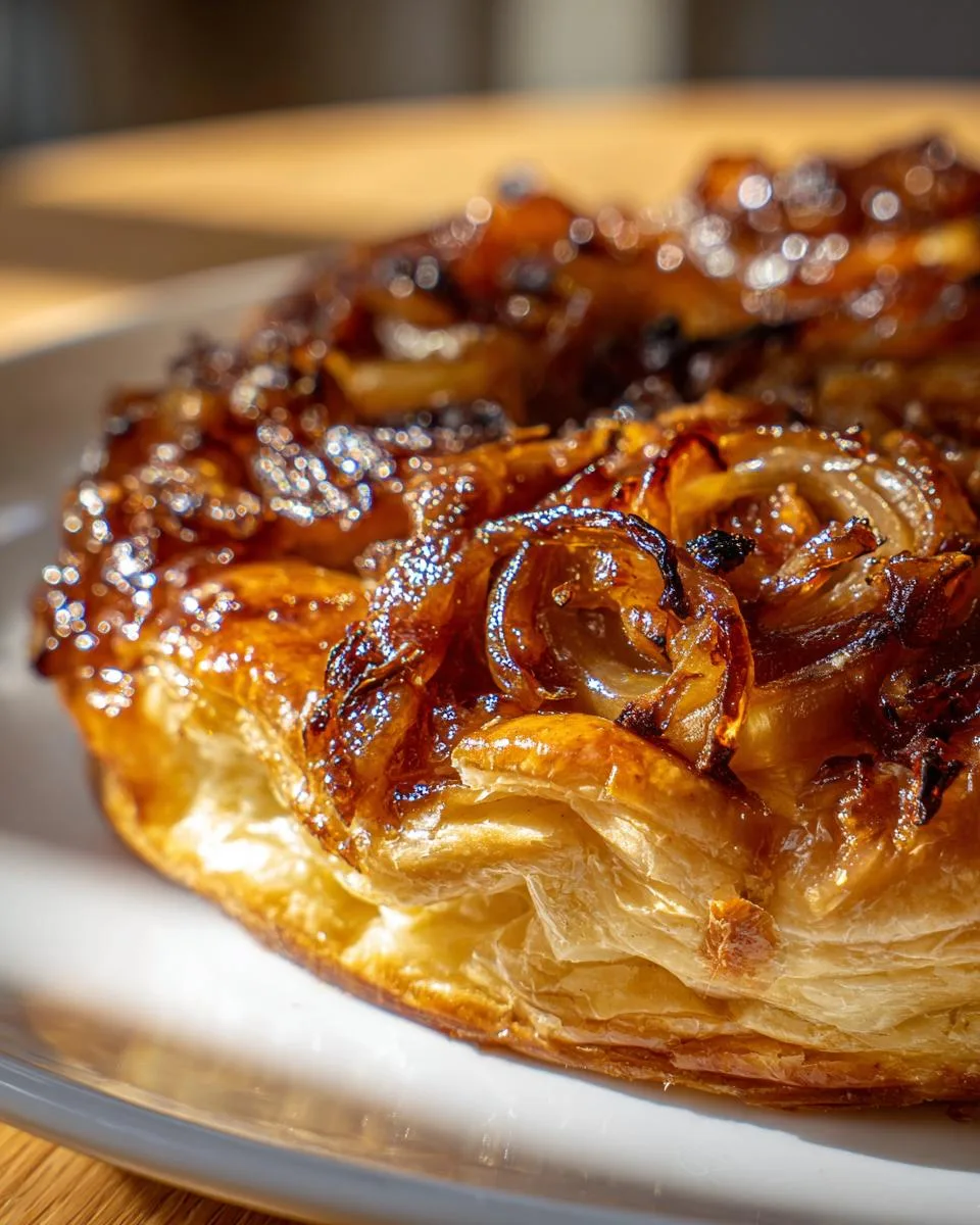 Irresistible Caramelized Onion Tart Recipe in 30 Minutes 8 Caramelized Onion Tart - detail 3