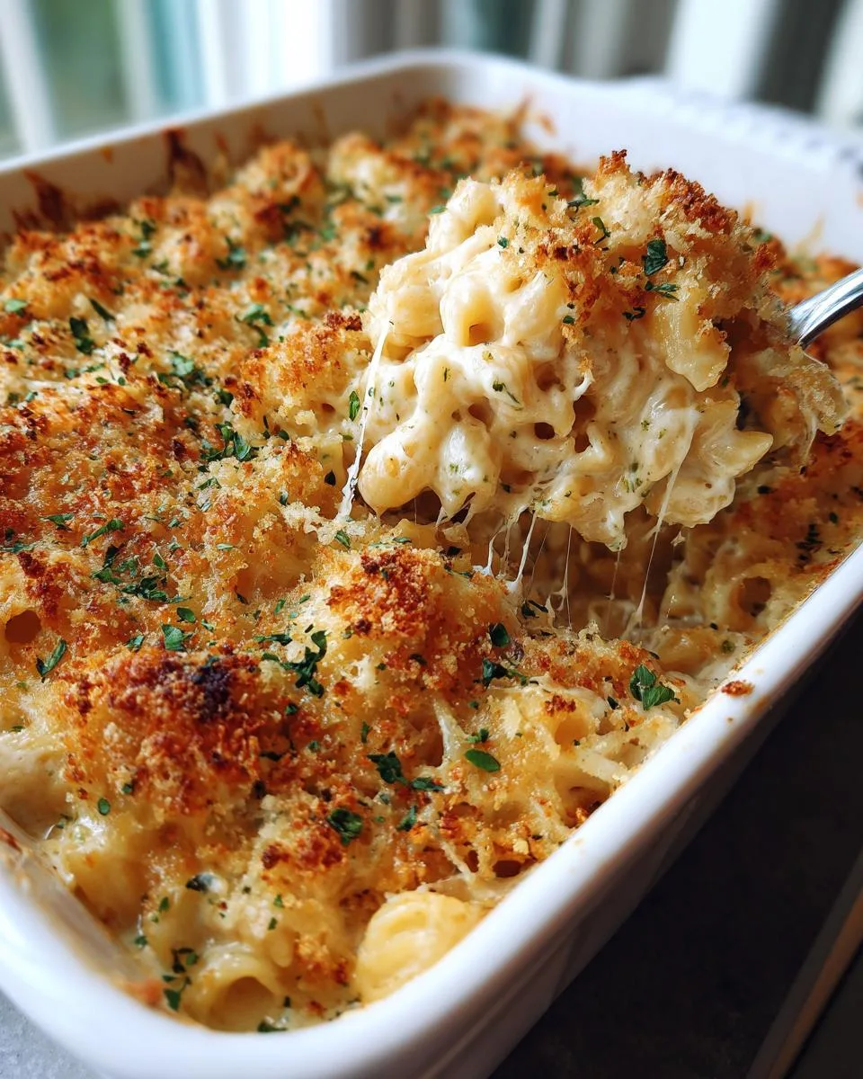 Cashew Cream Alfredo Bake - detail 2