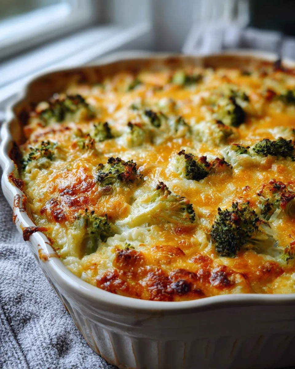 Cheesy Broccoli Rice Casserole - detail 1