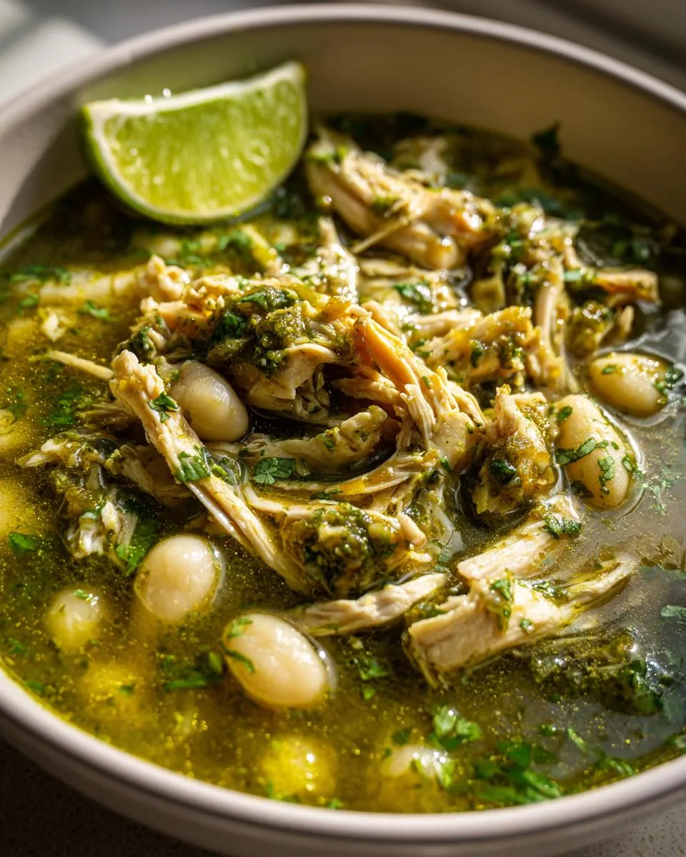 Chicken Pozole Verde - detail 1