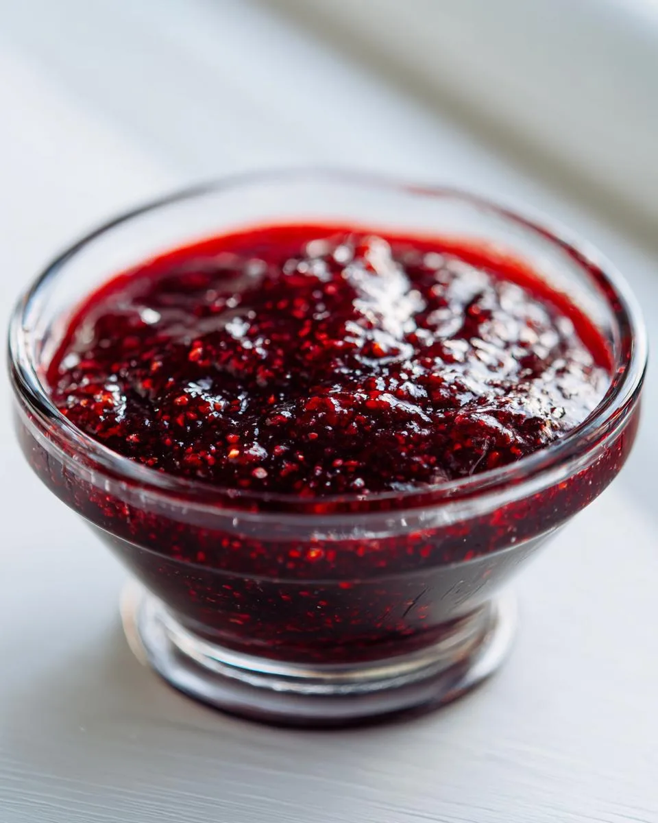 Cranberry BBQ Sauce - detail 1