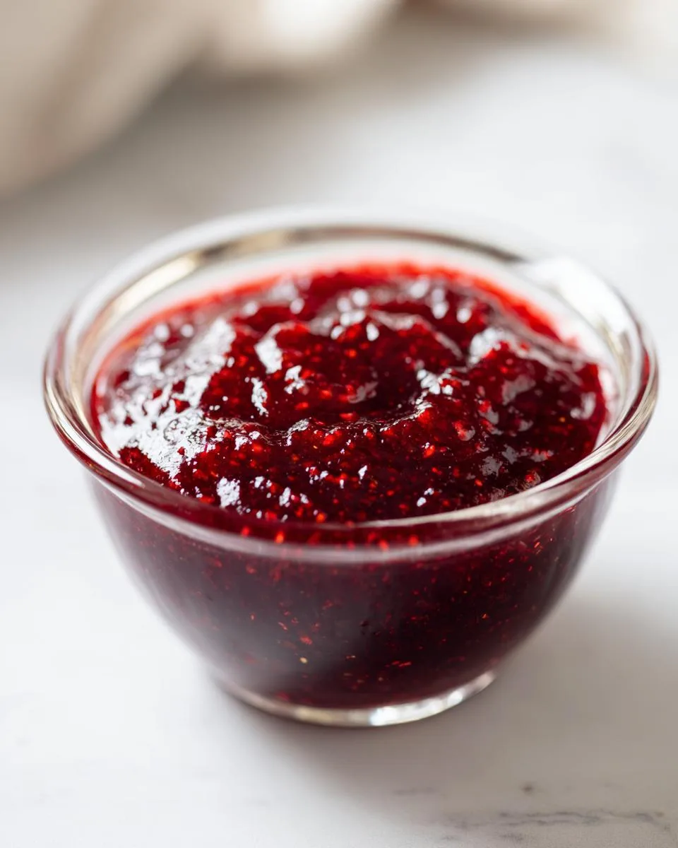 Cranberry BBQ Sauce - detail 3
