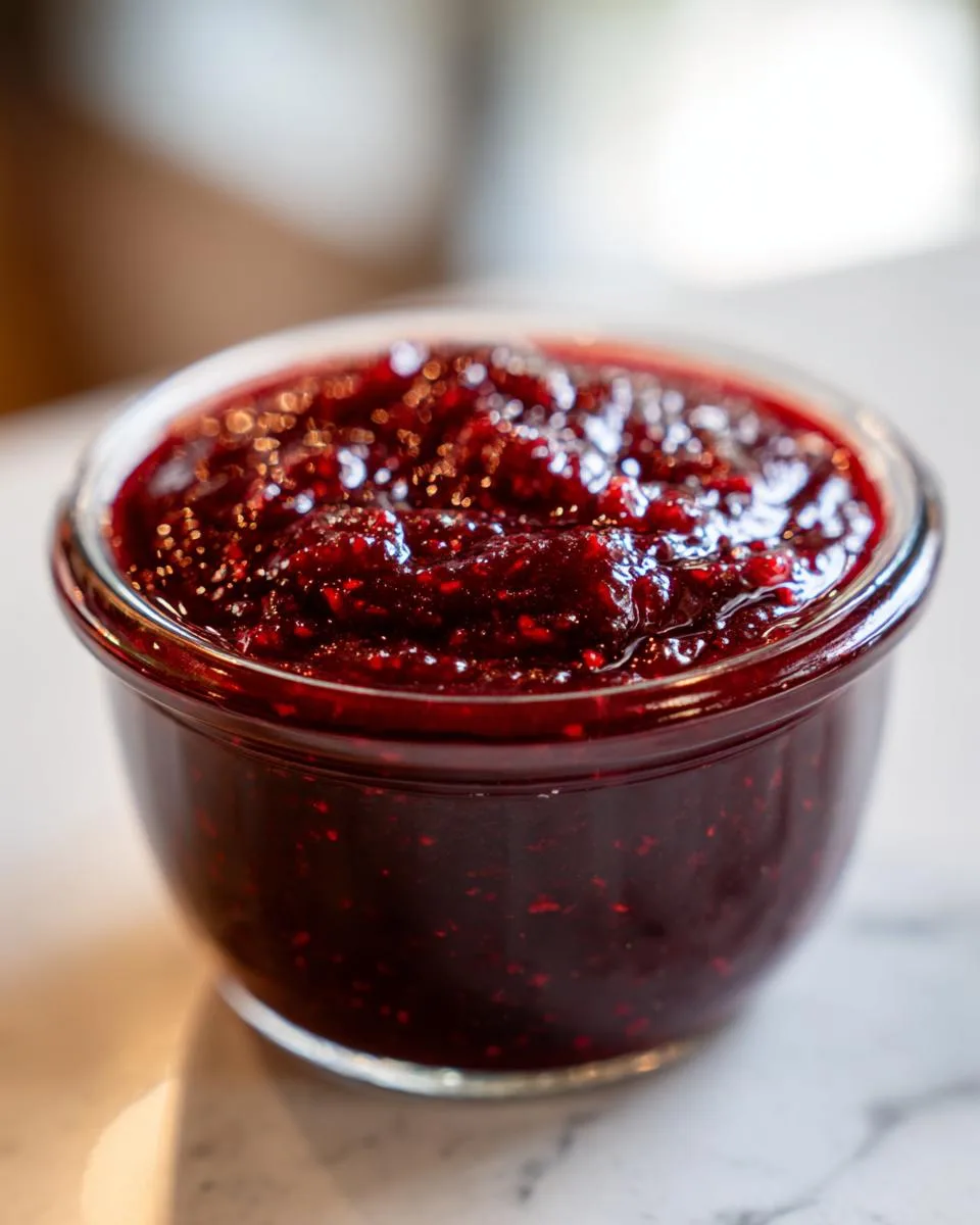Cranberry BBQ Sauce - detail 4