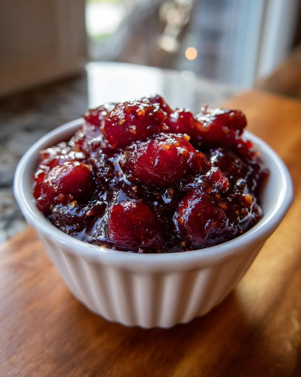 Cranberry Chutney - detail 3