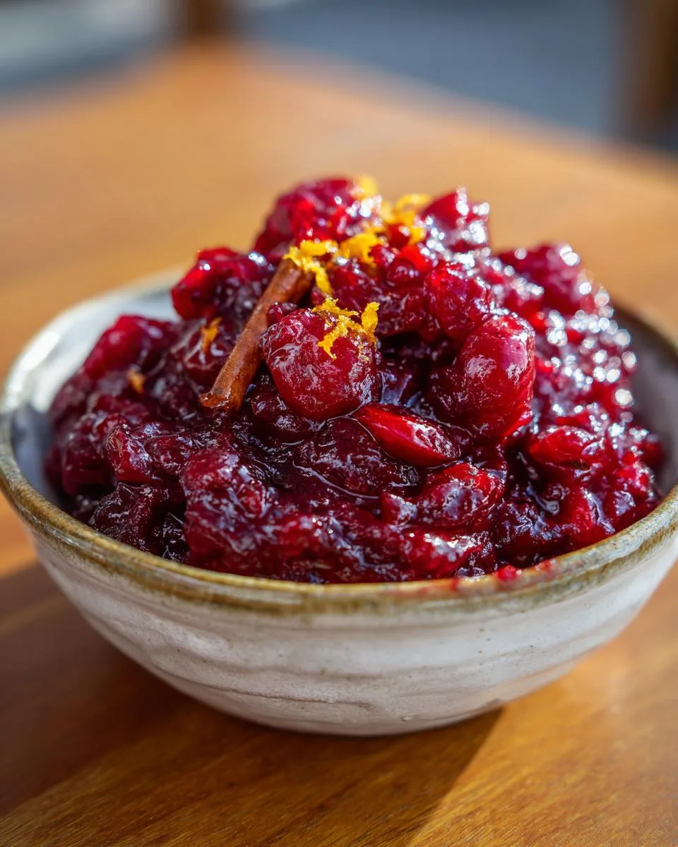 Cranberry Compote - detail 3