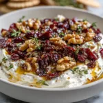 Cranberry Goat Cheese Dip