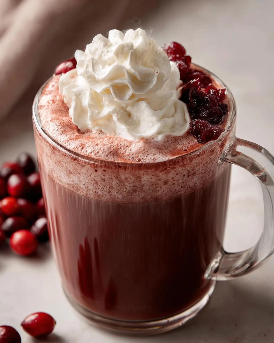 15-Minute Cranberry Hot Chocolate: A Cozy Winter Delight 5 Cranberry Hot Chocolate - detail 1