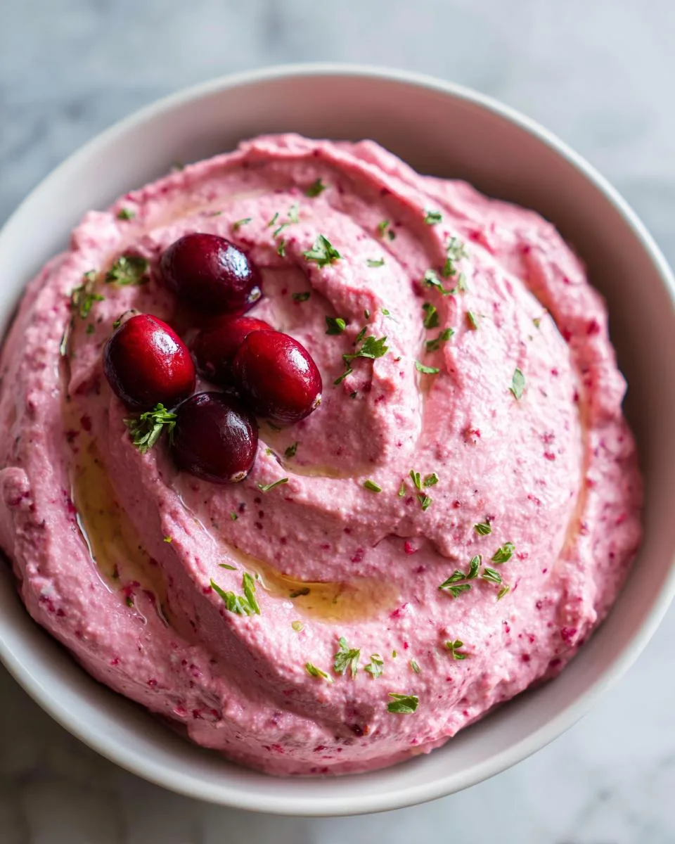 Cranberry Hummus - detail 3