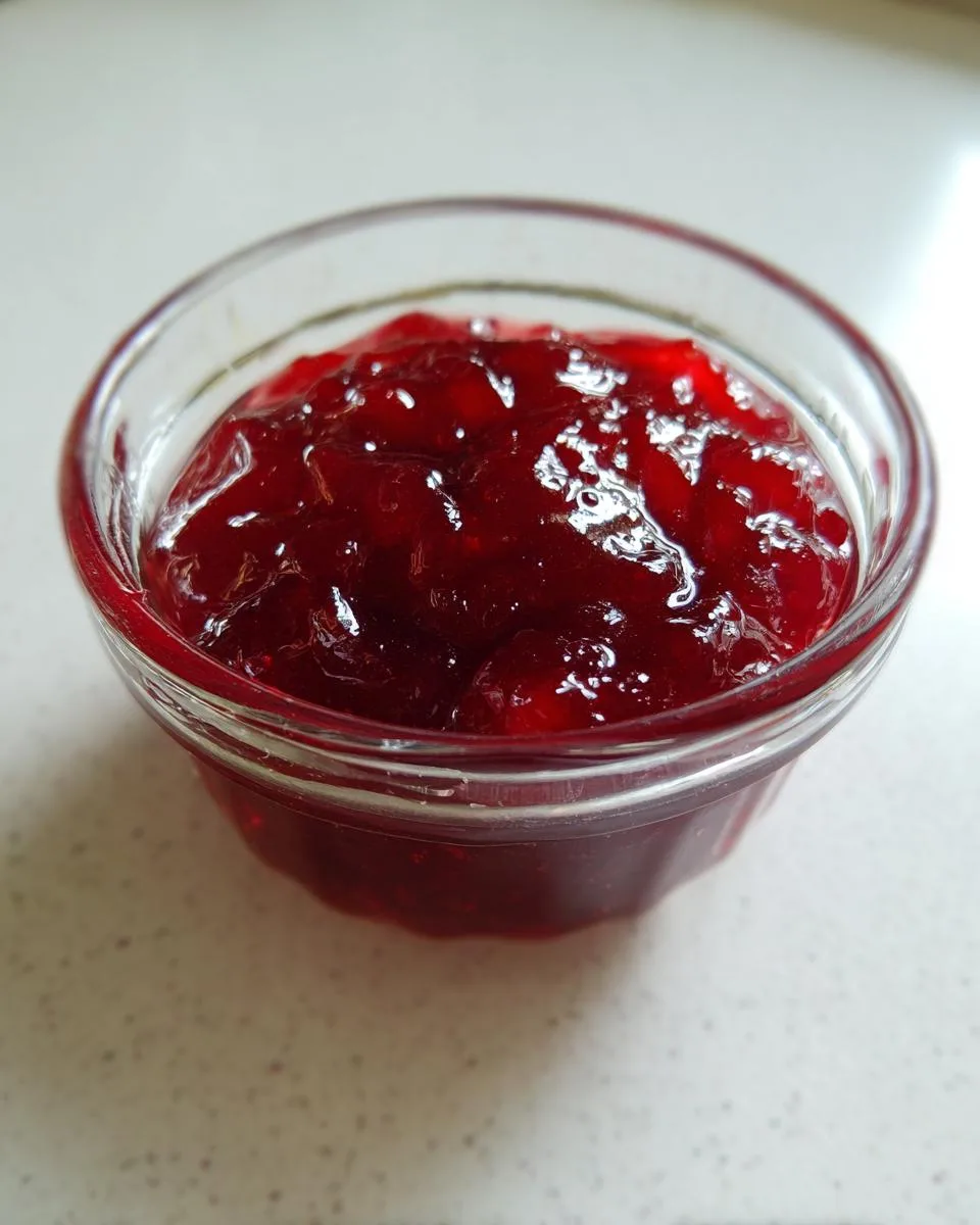 Cranberry Jelly - detail 2