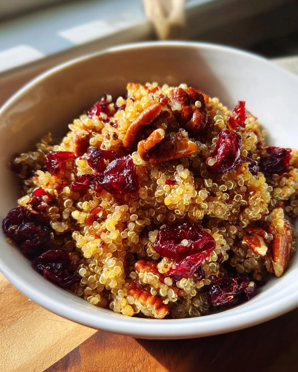 Cranberry Pecan Quinoa - detail 4