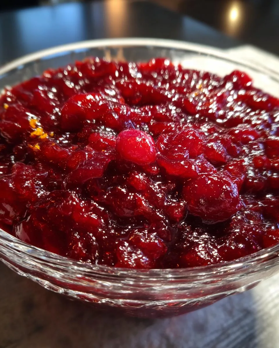 Amazing Cranberry Relish with Ginger in Just 20 Minutes 7 Cranberry Relish with Ginger - detail 2
