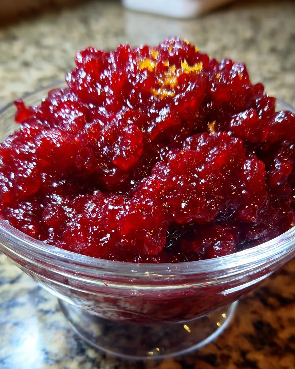 Amazing Cranberry Relish with Ginger in Just 20 Minutes 8 Cranberry Relish with Ginger - detail 3