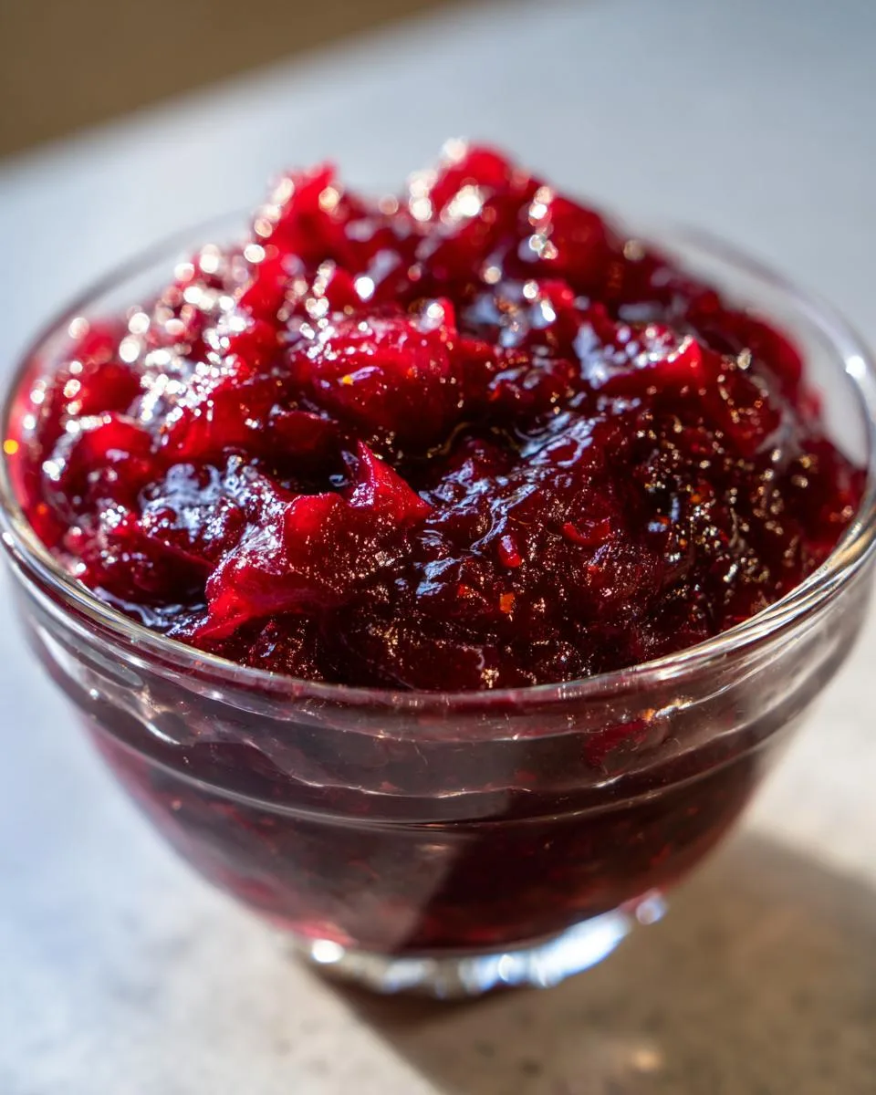 Amazing Cranberry Relish with Ginger in Just 20 Minutes 9 Cranberry Relish with Ginger - detail 4