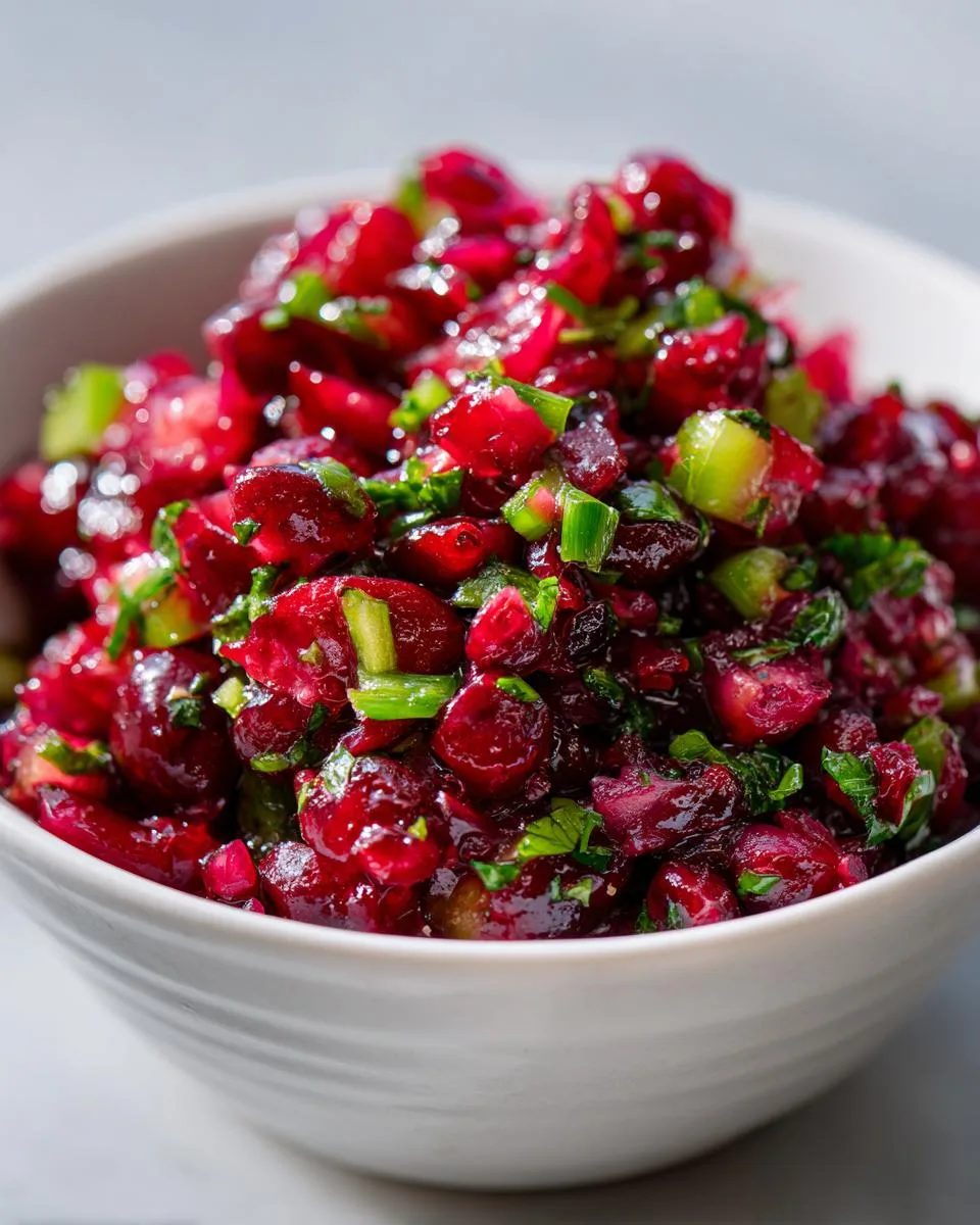 Cranberry Salsa - detail 2