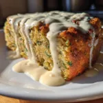 Amazing 2-Ingredient Tahini Drizzle for Falafel Loaf Bliss 10 Falafel Loaf with Tahini Drizzle