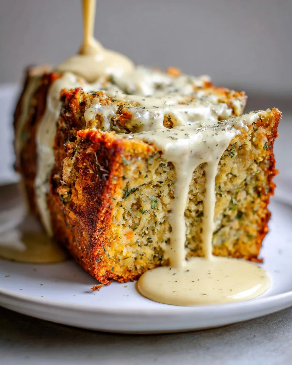 Amazing 2-Ingredient Tahini Drizzle for Falafel Loaf Bliss 8 Falafel Loaf with Tahini Drizzle - detail 3