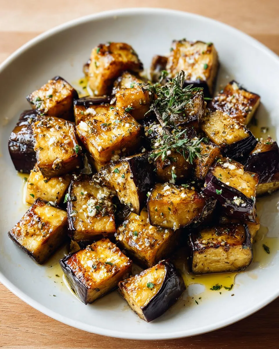 Garlic Roasted Eggplant: 3 Secrets to Perfect Crispy Bites 9 Garlic Roasted Eggplant - detail 4