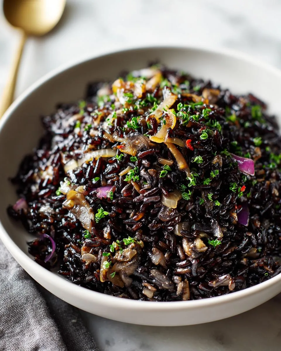 Unlock the Magic of Haitian Black Mushroom Rice in 20 Minutes 9 Haitian Black Mushroom Rice - detail 4