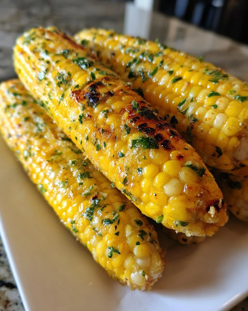 Herb Butter Corn on the Cob - detail 2