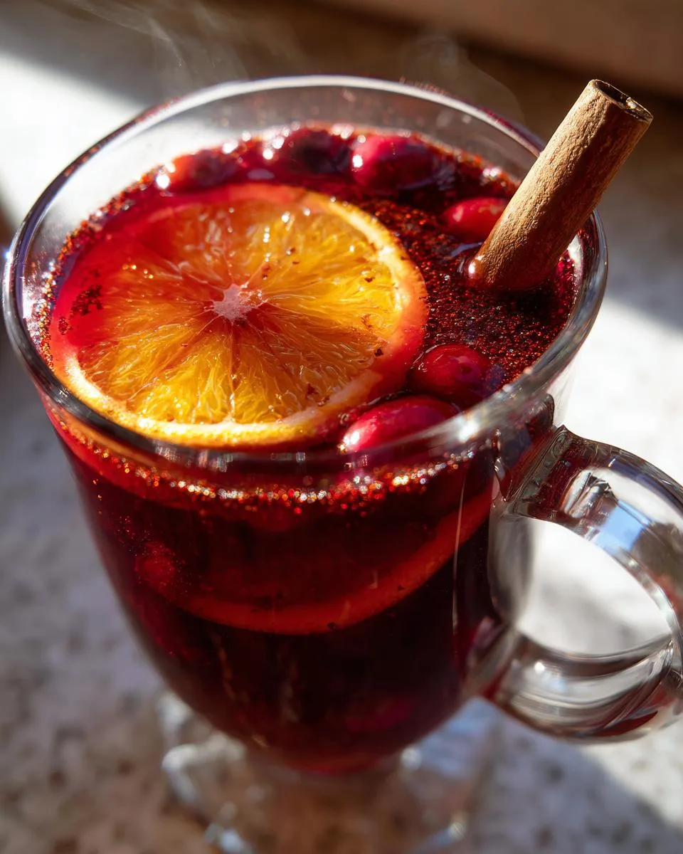 Hot Cranberry Cider Recipe: 6-Ingredient Cozy Bliss 4 Hot Cranberry Cider - detail 1