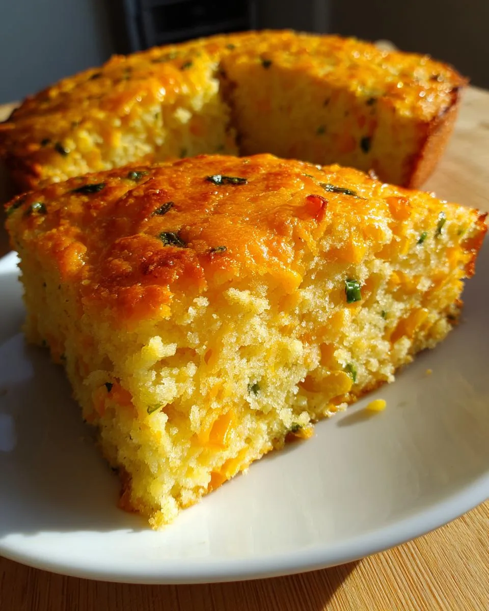 Jalapeño Cheddar Cornbread - detail 2