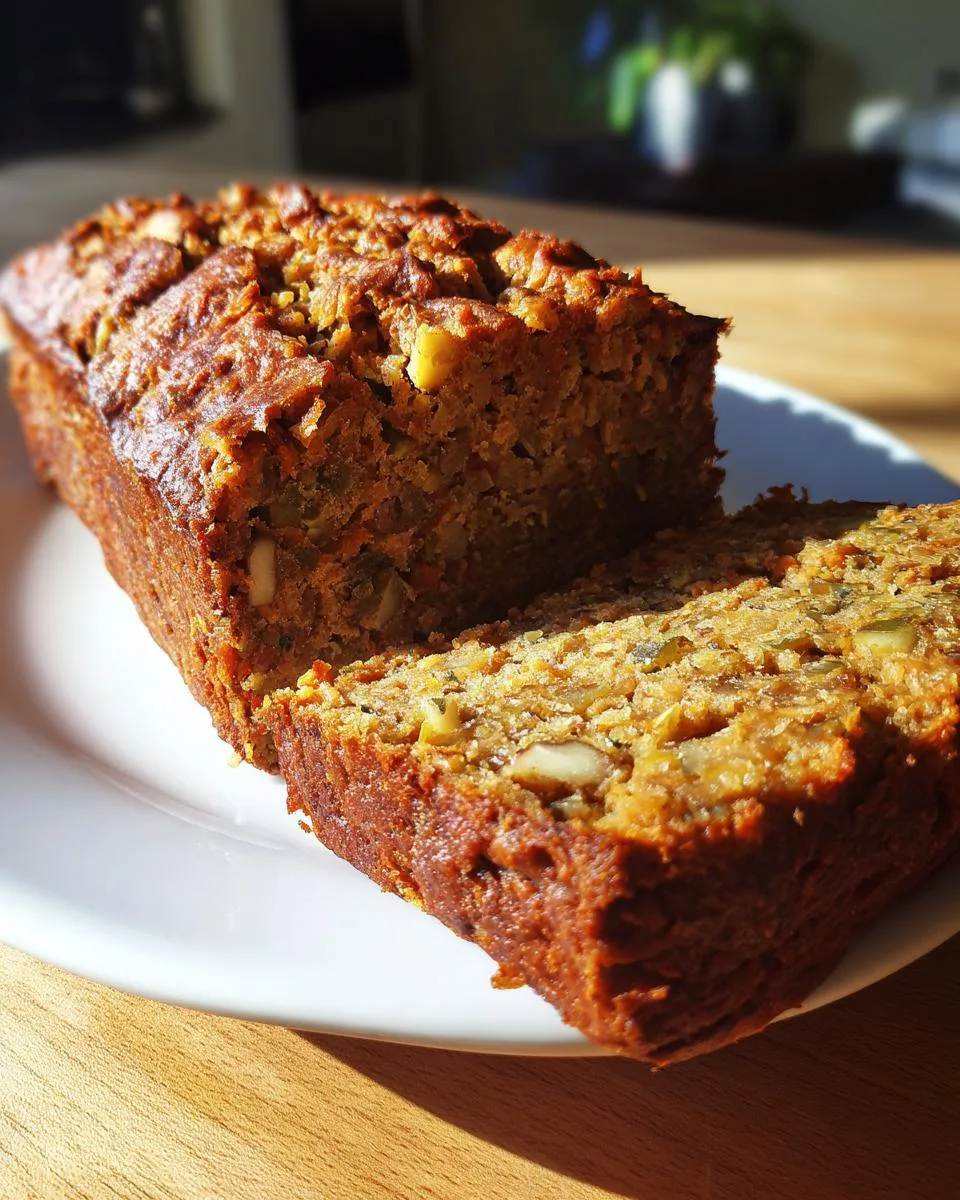Lentil and Walnut Loaf - detail 2