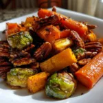 Maple Pecan Roasted Veggies