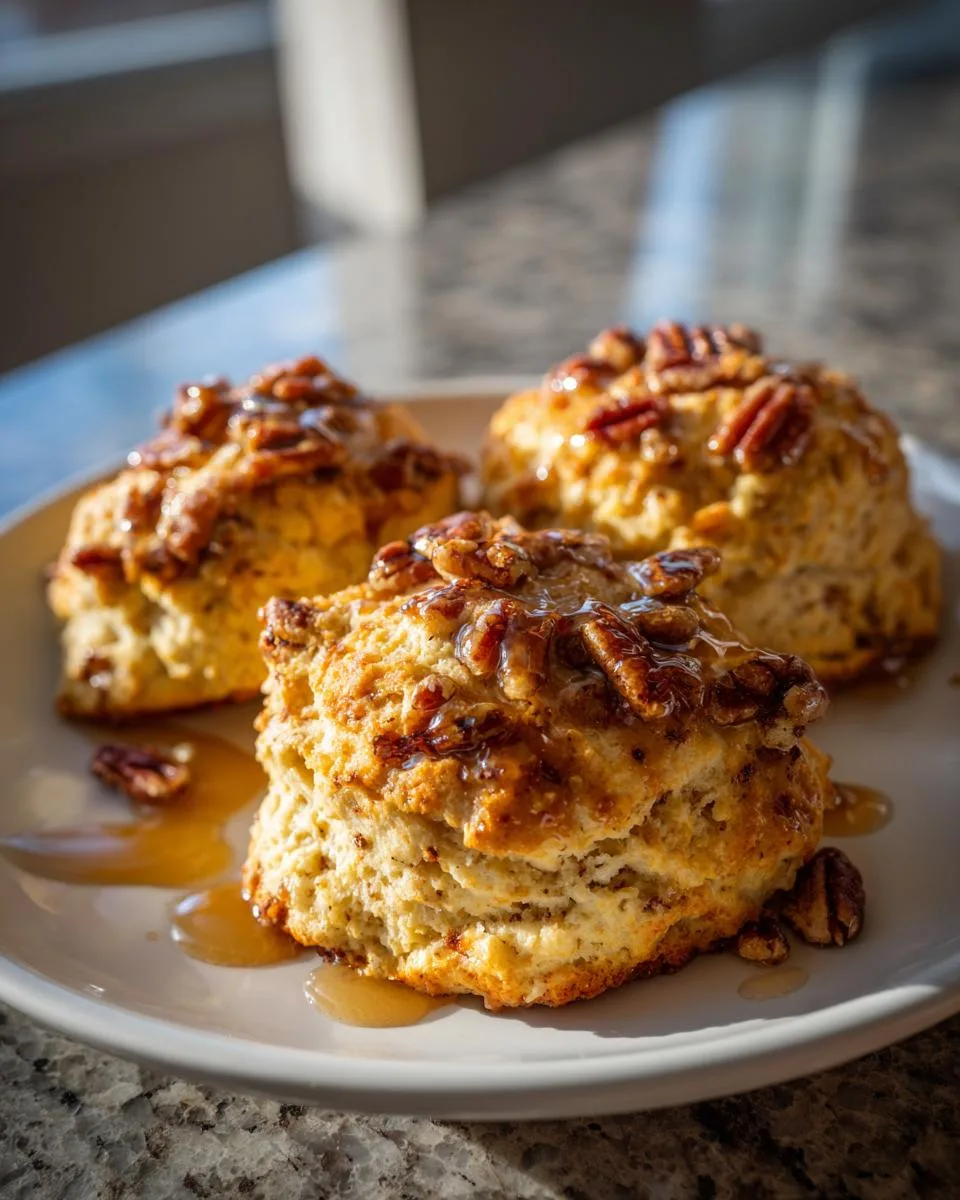 Maple Pecan Scones - detail 1