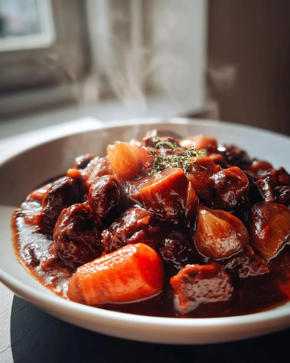 Mushroom Bourguignon - detail 3