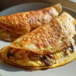 Mushroom Masala Dosa