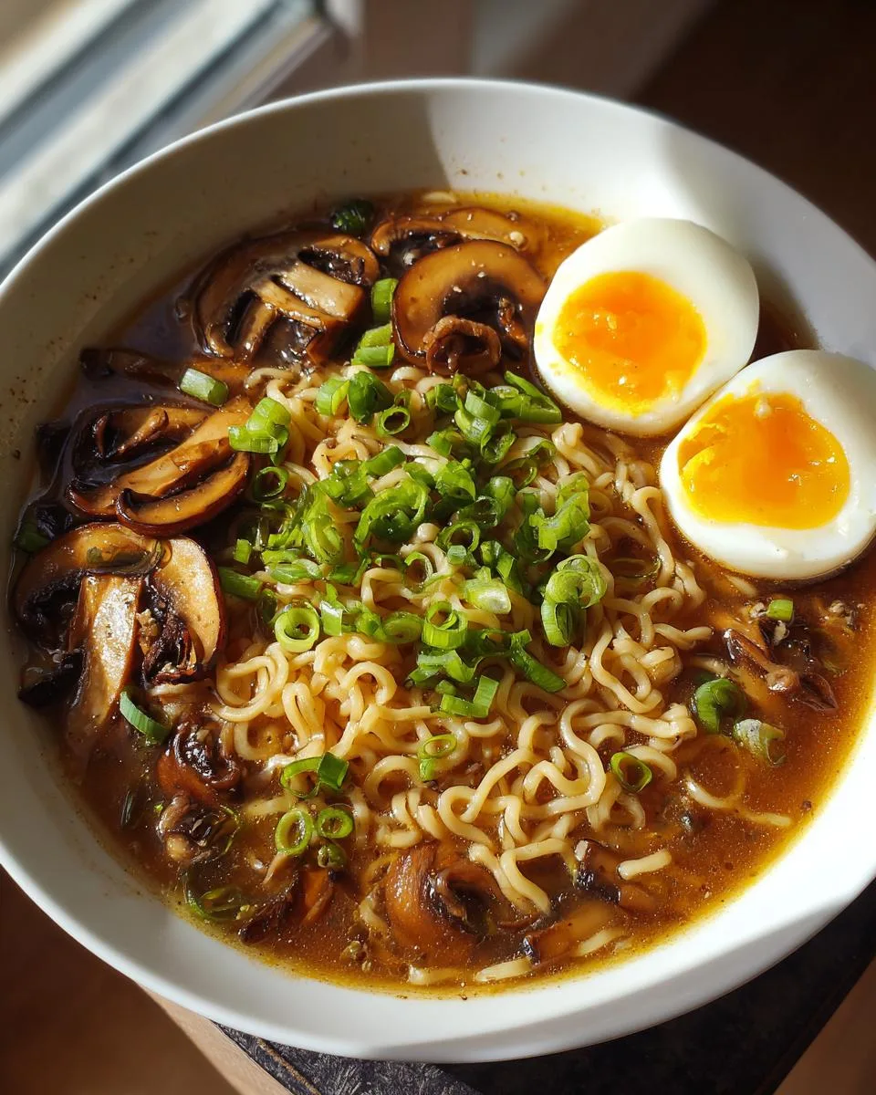 Mushroom Ramen - detail 1