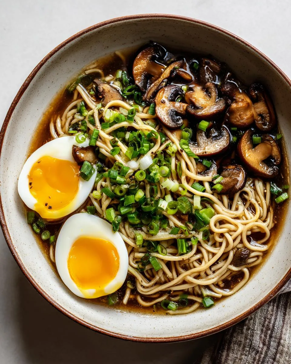 Mushroom Ramen - detail 2