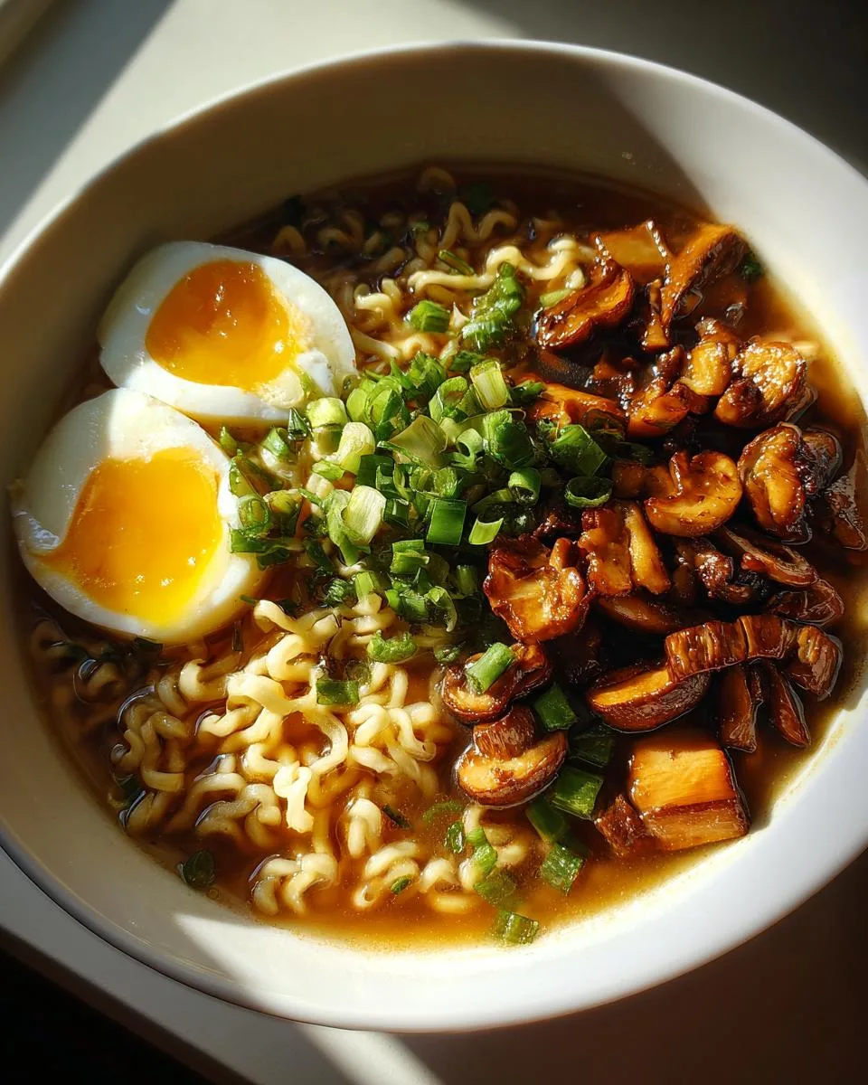 Mushroom Ramen - detail 3