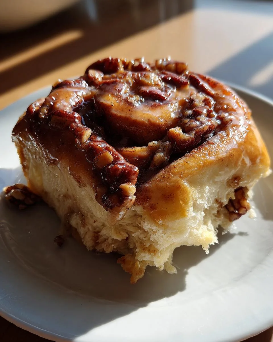 Pecan Cinnamon Rolls - detail 1