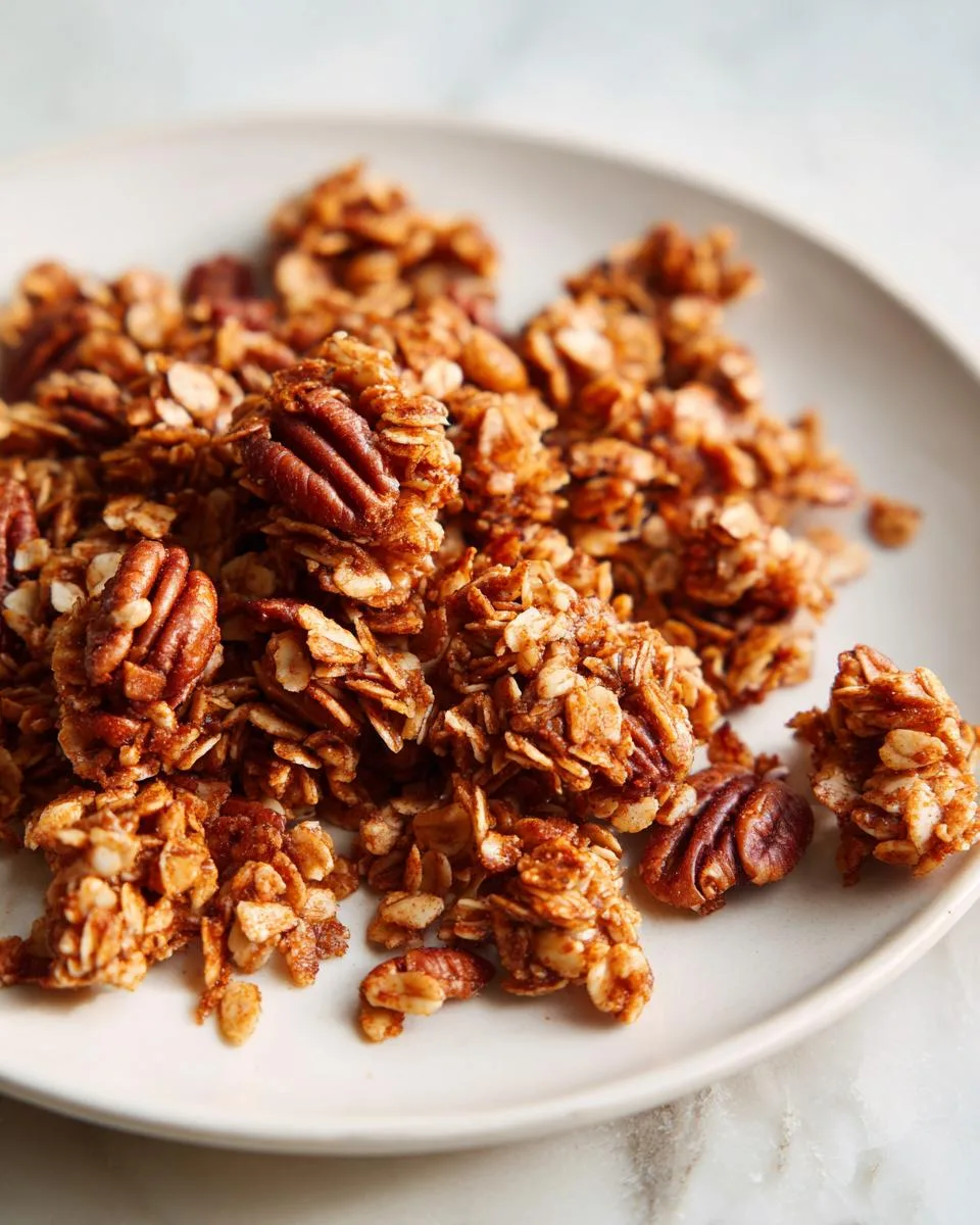 Irresistible Pecan Granola Recipe with Perfect Crunch Clusters 7 Pecan Granola - detail 2