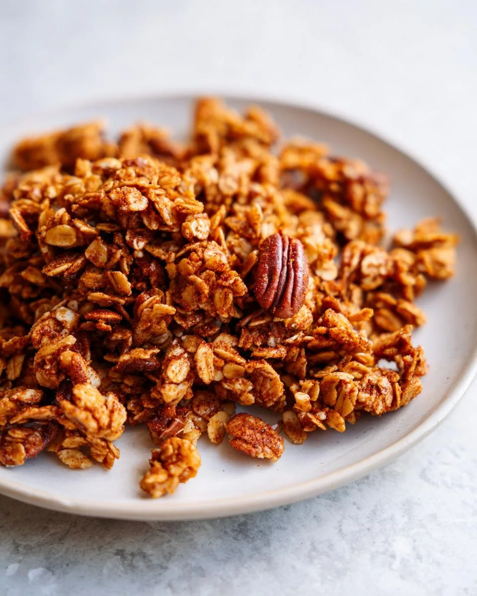 Irresistible Pecan Granola Recipe with Perfect Crunch Clusters 8 Pecan Granola - detail 3