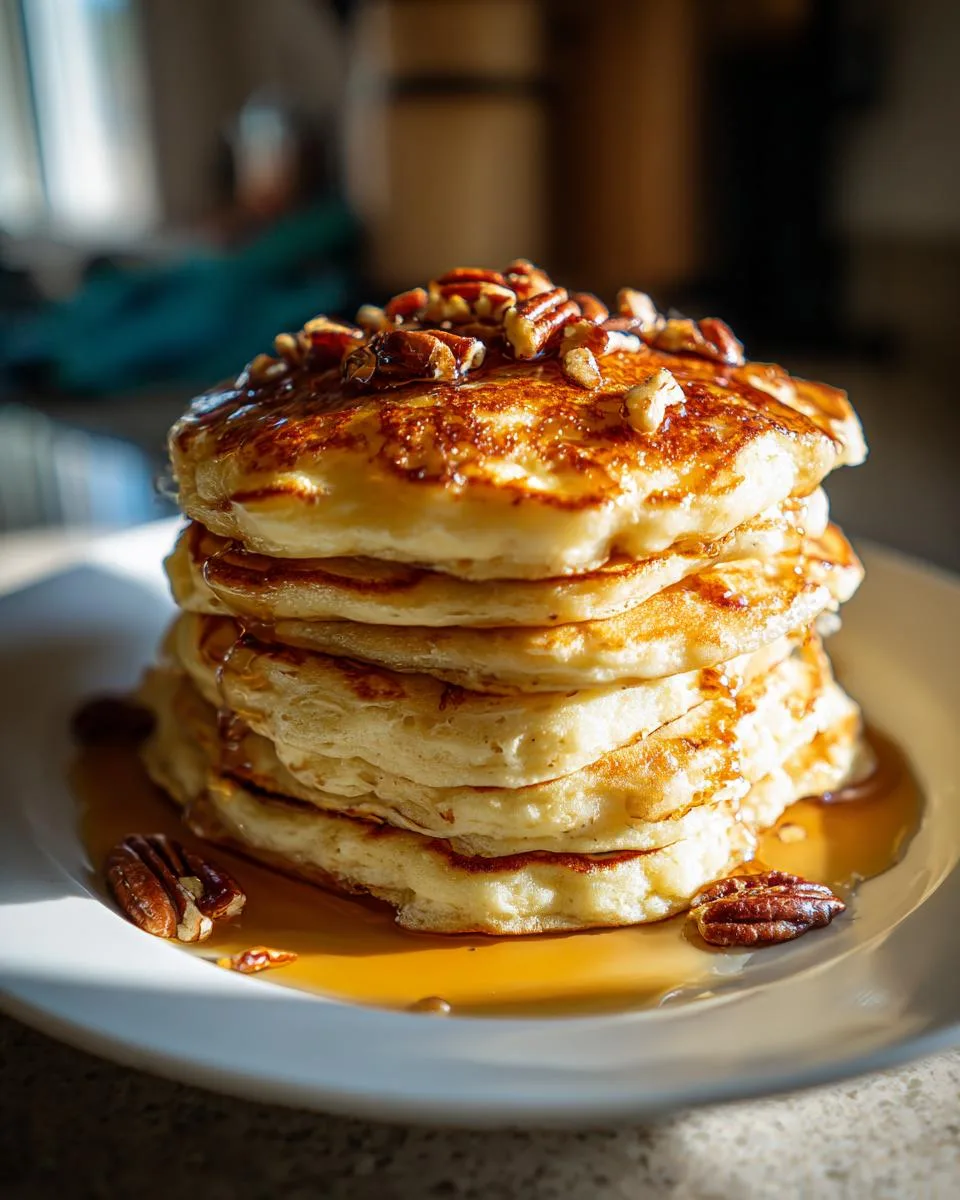 Fluffy Pecan Pancakes Recipe - A 5-Star Breakfast Delight 5 Pecan Pancakes - detail 1