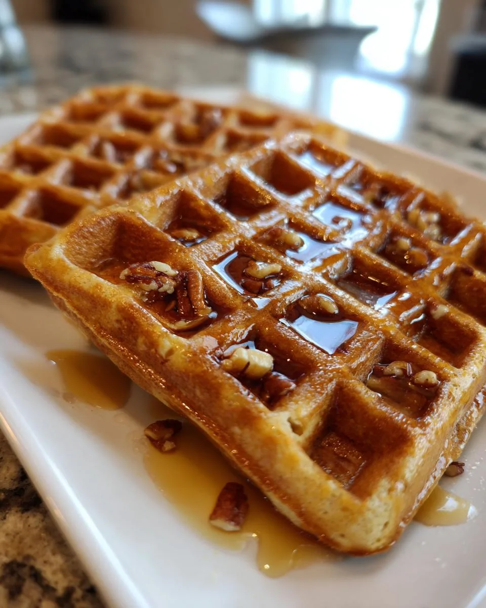 25-Minute Pecan Waffles Recipe for Unforgettable Breakfast Bliss 3 Pecan Waffles - detail 2