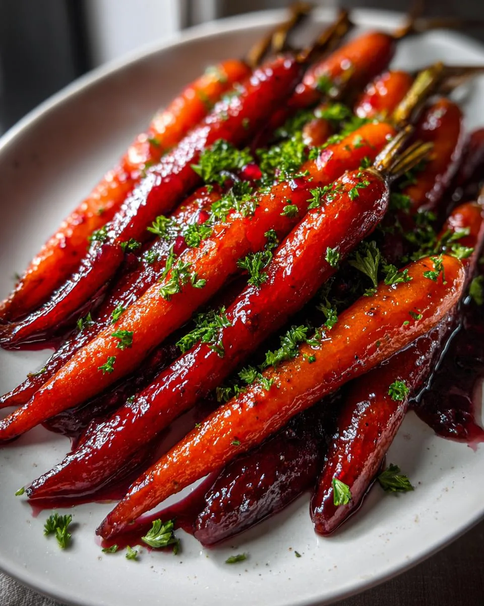 Delicious 30-Minute Pomegranate Molasses Carrots You’ll Crave 6 Pomegranate Molasses Carrots - detail 1