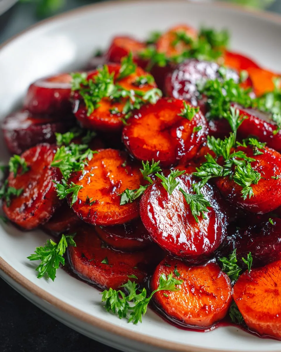 Delicious 30-Minute Pomegranate Molasses Carrots You’ll Crave 7 Pomegranate Molasses Carrots - detail 2