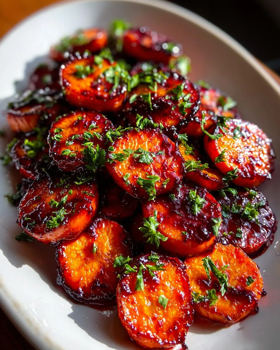 Delicious 30-Minute Pomegranate Molasses Carrots You’ll Crave 9 Pomegranate Molasses Carrots - detail 4