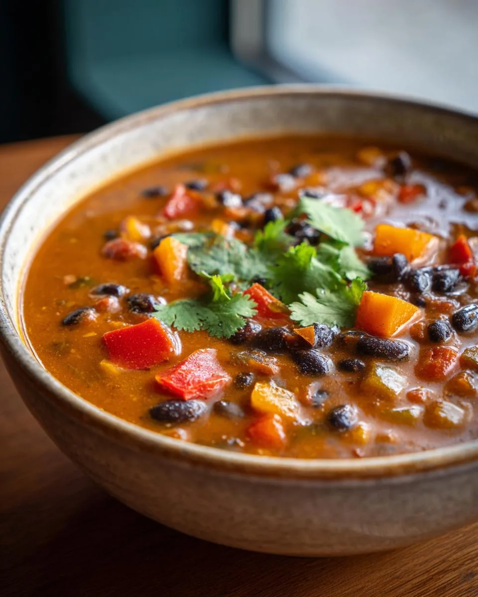 Irresistible 35-Minute Pumpkin Black Bean Chili Recipe 3 Pumpkin Black Bean Chili - detail 1